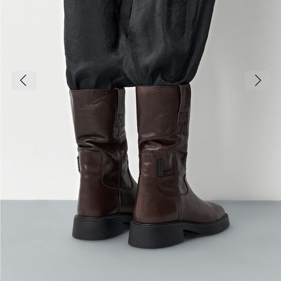 Miista Aron Boot Brown Natural Learher - Picture 4 of 9